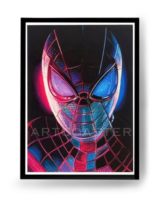 Original Spider-Man Drawing by Artcoaster