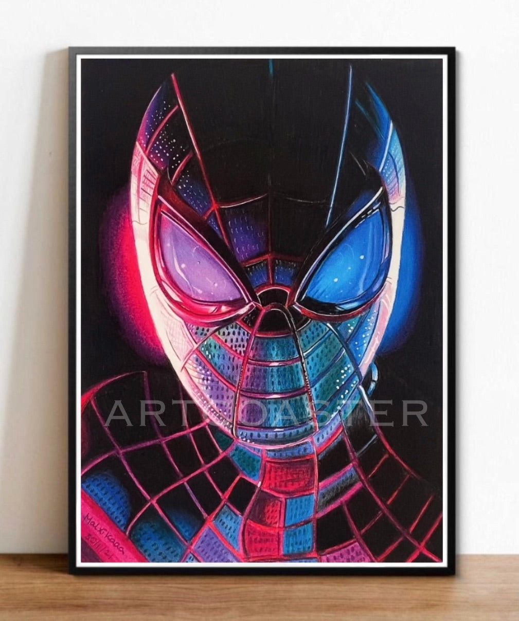 Original Spider-Man Drawing by Artcoaster